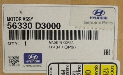 NEW OEM Power Steering Assist Motor 56330D3000 for Hyundai Tucson