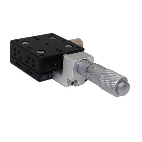 X Axis Trimming Platform Manual Linear Stage Bearing Sliding Stage Table 40*40mm - Bild 2 von 6