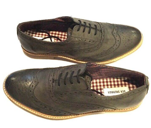 Ben Sherman Birk Shoe Leather Wingtip 