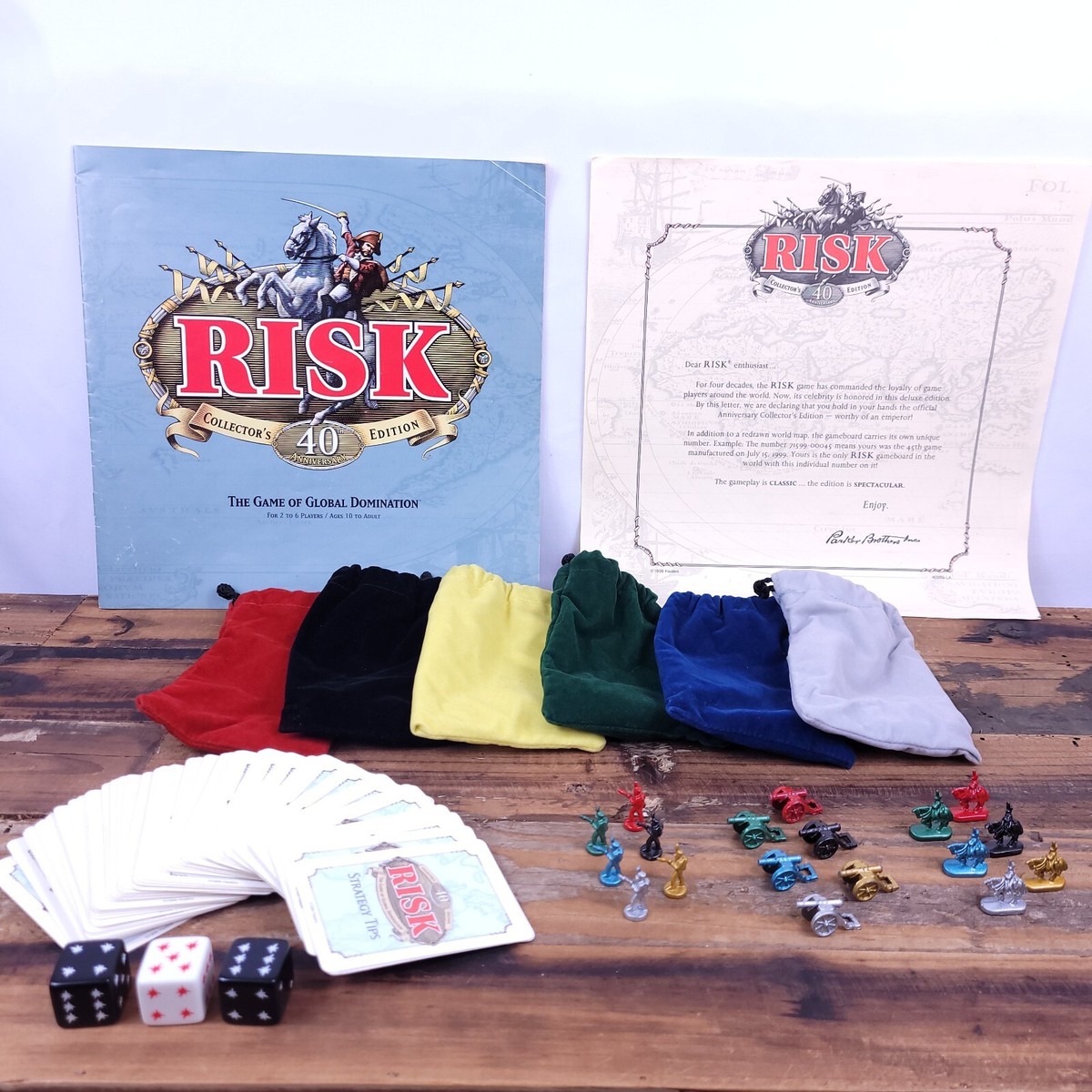 Risk 40th Anniversary Edition Replacement Pieces & Parts Infantry