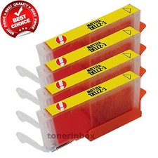 4Pk CLI271XL CLI-271XL Yellow Ink Cartridge For Canon PIXMA MG5720 MG5721 MG5722