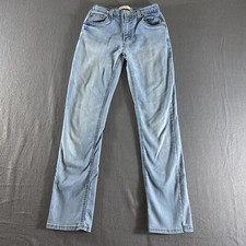 Levis Jeans Womens 16 Blue 511 Slim Performance Straight Mid Rise Stretch