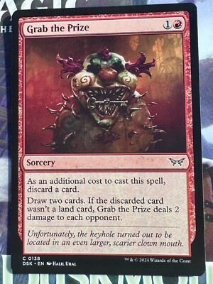 Grab the Prize - Duskmourn: House of Horror - MTG DSK | eBay Grab the Prize - Duskmourn: House of Horror - MTG DSK | eBay