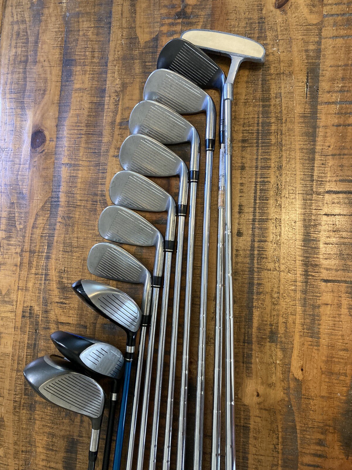 LH TaylorMade Titleist Wilson Complete Golf Club Set Left Handed