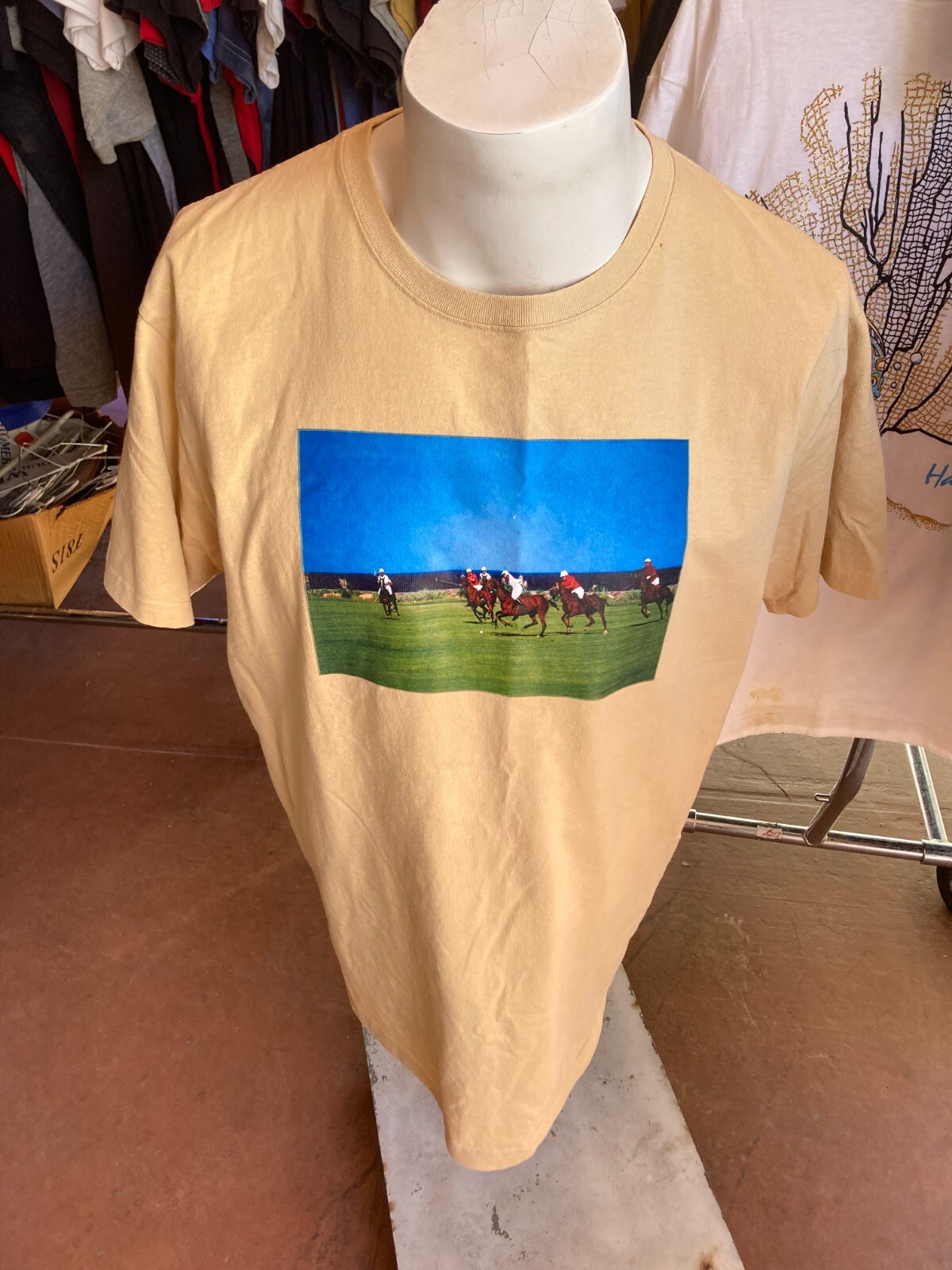 FILA T shirt uomo Rowing Blazers grafica taglia XL