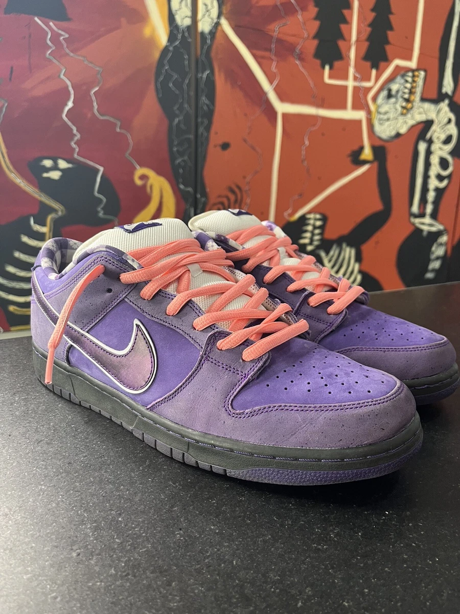 Nike SB Dunk Low x Concepts Purple Lobster Size 15 100% Authentic