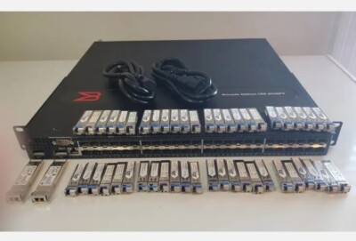 Brocade Netlron NI-CES-2048FX-AC + 48x 1GB Hybrid Fiber SFP + 2x 10GB XFP (2RPS9