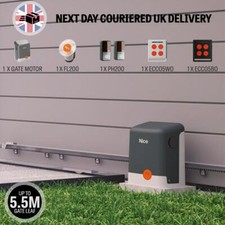 NiceHome FILO400 Sliding Gate Opener Kit Suitable For Gates Up To 5.5M and 400KG