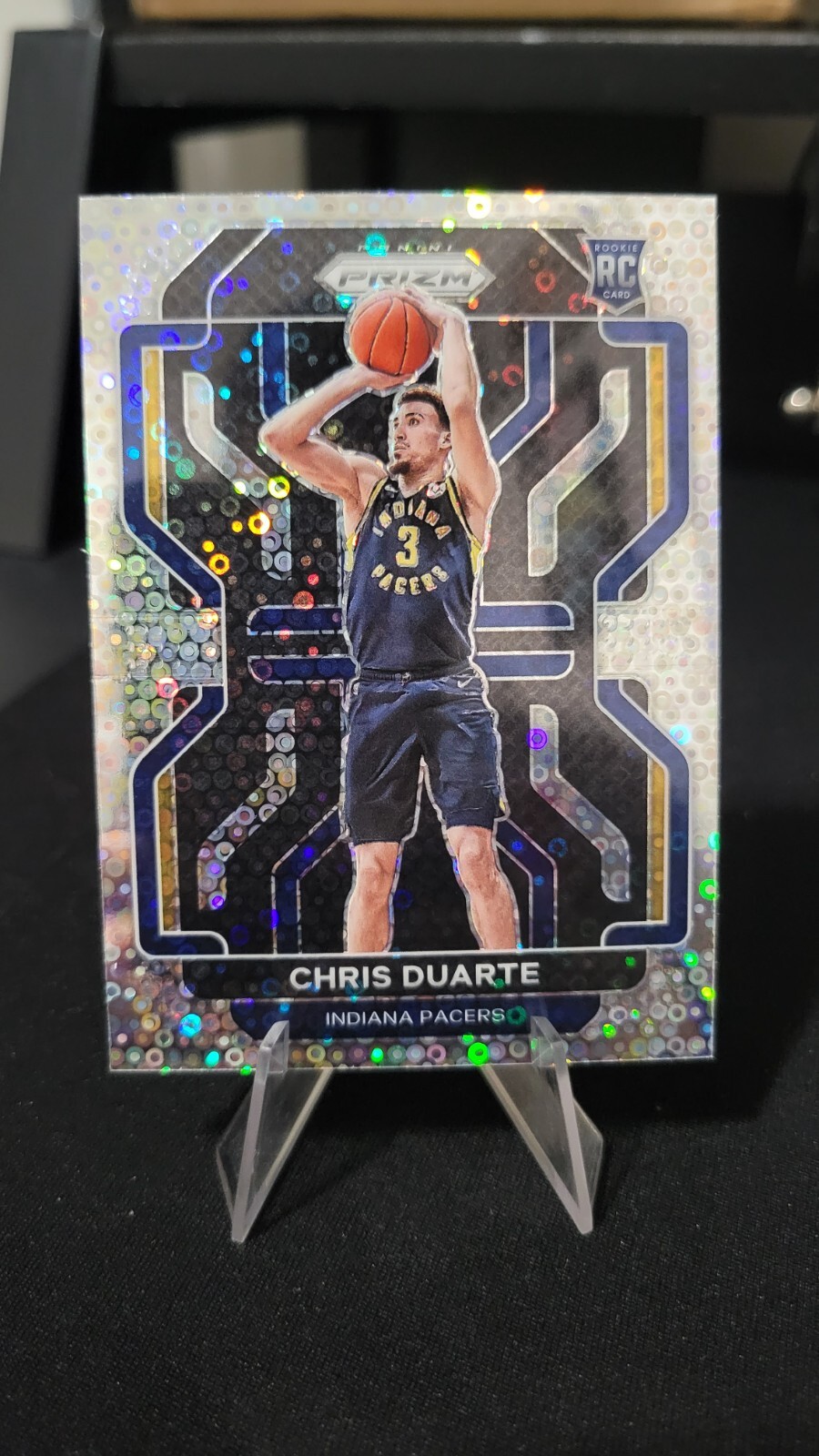 2021-22 Prizm Fastbreak Chris Duarte RC Base #315