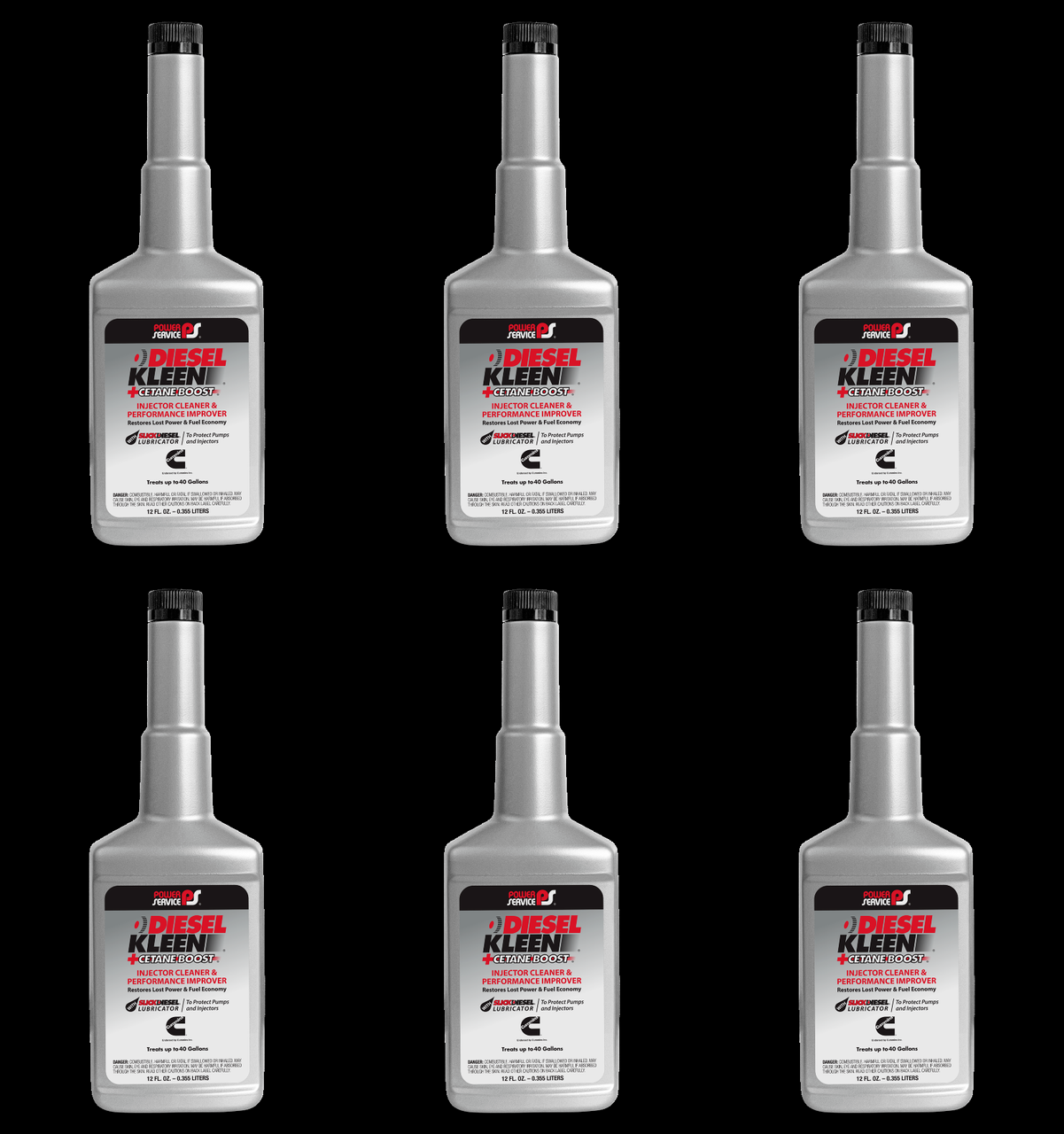 6x Power Service Diesel Additive Fuel Additive 3012 DIESEL KLEEN CETANE