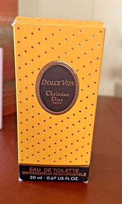 Dolce Vita Christian Dior (1994) 20ml Eau De Toilette spray Perfume in Box