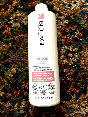 MATRIX BIOLAGE PROFESSIONAL COLOR LAST ACIDIC MILK RINSE  16. 9 OZ