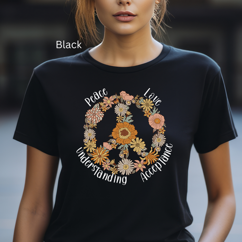 Camiseta con estampado gráfico Peace Sign Camiseta gráfica sarcástica para hombre y mujer Camiseta humorística - Imagen 7 de 26