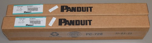 Lotto 2 cavi orizzontali nuovi Panduit PAN-NET NCMHF1 Netmanager MGR. 19" 1U