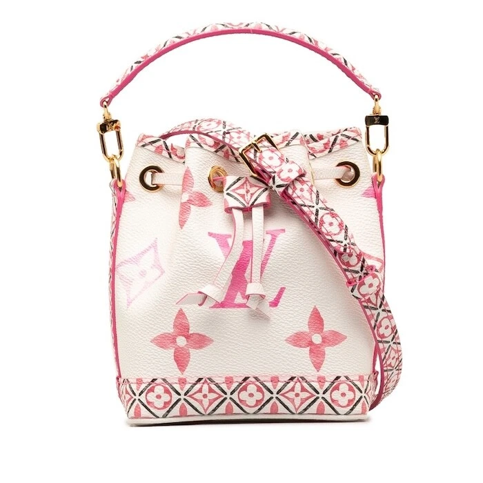 Louis Vuitton By The Pool Bag Nano Noe Pink M82386 Crossbody Hand  