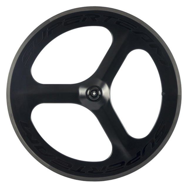 700C Front Tri Spoke Carbon Wheel Superteam Clincher Wheels Road Bike