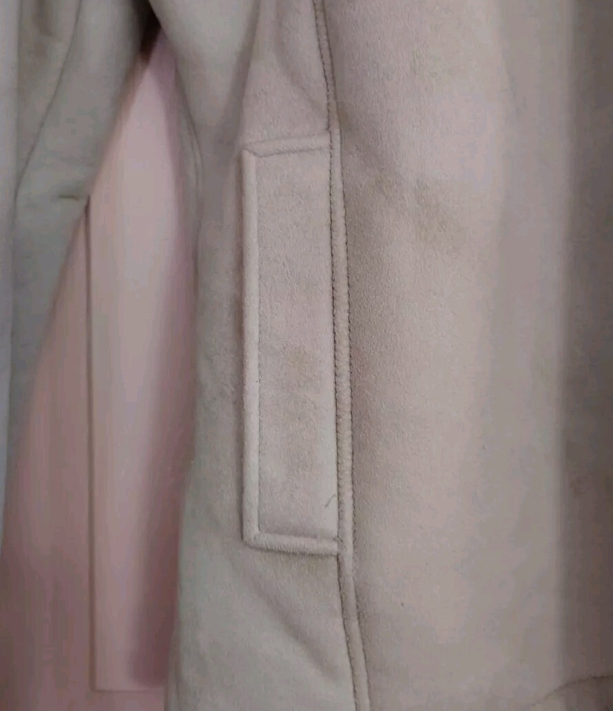 ESPIRIT Ivory Large 💯% Polyester Winter Coat - image 2