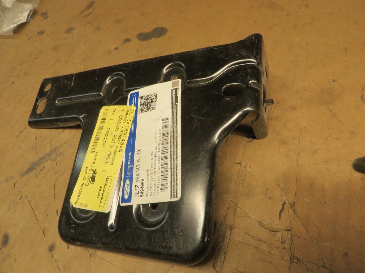 Ford OEM # JL1Z16A143A Fender Front LH BRACKET new | eBay
