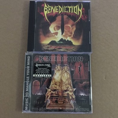 Subconscious Terror -Benediction (CD, 1st press USA-Nuclear Blast)+The Grotesque