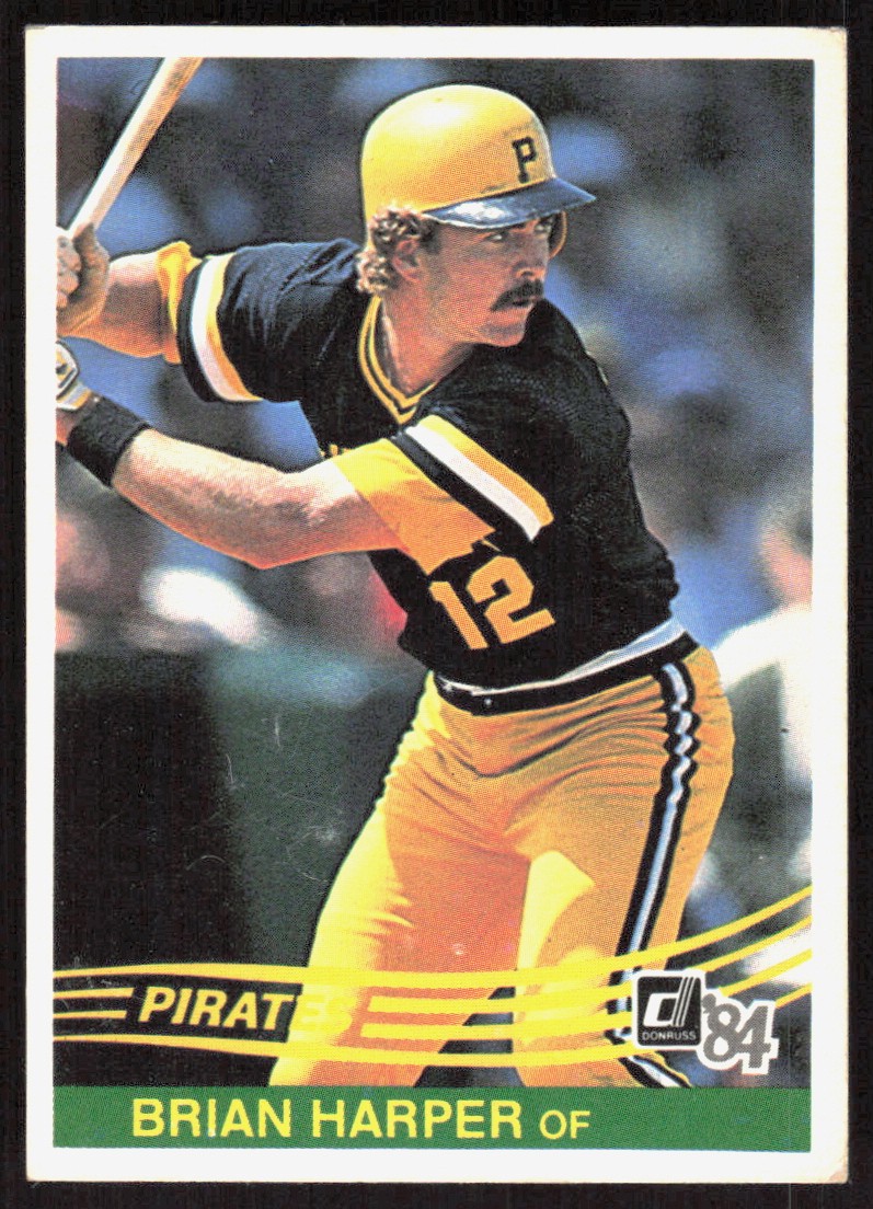 1984 Donruss #142 Brian Harper