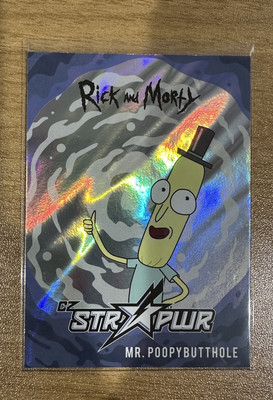Cryptozoic Rick and Morty 2 CZ STR PWR STAR POWER Blue SP7 MR. POOPYBUTTHOLE