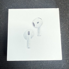 Apple AirPods 4 ANC Bluetooth Wireless In-Ear Earbuds White MXP93LL/A REALAIRPOD