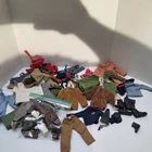 Vintage Lot 1970s GI Joe Big Jim  Clothing Accessories Weapons Parts Pieces
