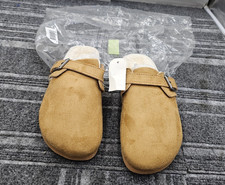 Aeropostale 94471916 Slippers Women's Cozy Clogs Brown Size 7