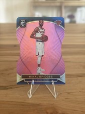 Mikal Bridges /125 2024-25 Totally Certified Pink Platinum Mirror Die-Cut #4 SP
