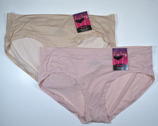 Maidenform 2 Pack Comfort Devotion Hipster Panties 2XL/9 Lighten Up DMULHP NEW