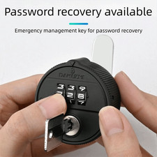 3-Digit Combination Lock Cam Lock Code Door Cupboard Mailbox Drawer Cabinet Lock