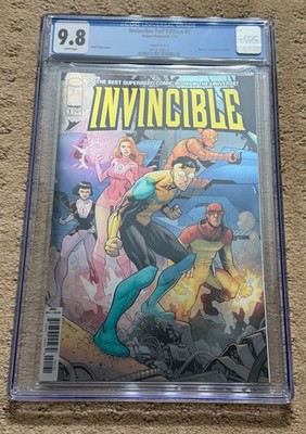 Invincible #1 - CGC 9.8 Ryan Ottley Foil Cover Variant C 3/26 | eBay