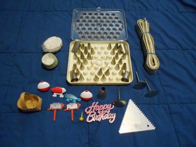 Misc Vintage Cake Decorating Tools Wilton Ateco Marpol Ornamenting Tips