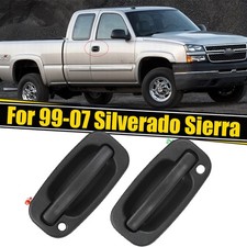 Leftright Front Outer Door Handle For 1999-2007 Chevy Silverado Gmc Sierra 1500