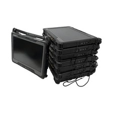 LOT OF 8 - Getac A140 Rugged Tablet i5-6200U 8GB RAM - NO DRIVE/BATT/BACK COVER