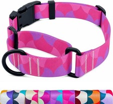 Martingale Collar for Dogs Heavy Duty Escape Proof for Safety Quick Release