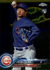 2018 Topps Chrome #101 Jen-Ho Tseng Chicago Cubs Rookie