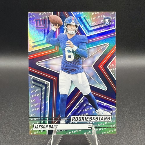 2025 Panini Rookies & Stars NFL Football Jaxson Dart (RC) #137 Preferred Foil