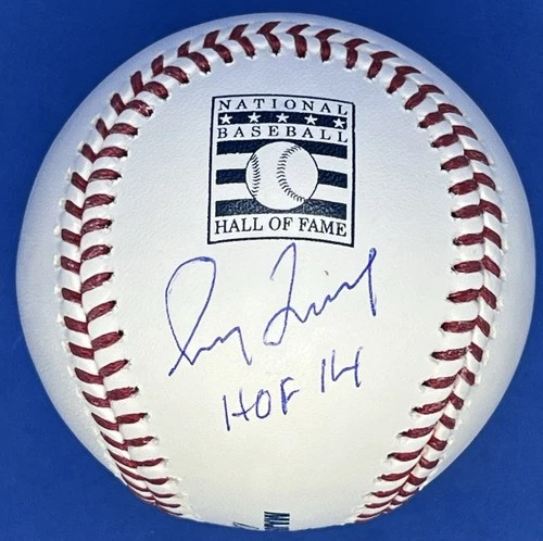 Greg Maddux Signed Autographed Hall Of Fame MLB Baseball w/ “HOF 14” Beckett COA