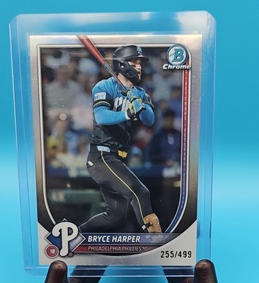 2025 Bowman Chrome - Bryce Harper, Bryce Harper #37 Refractor /499