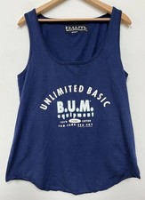 Vintage 90s BUM Equipment Tank Top Muscle Shirt Mens M / L Made In USA 1993