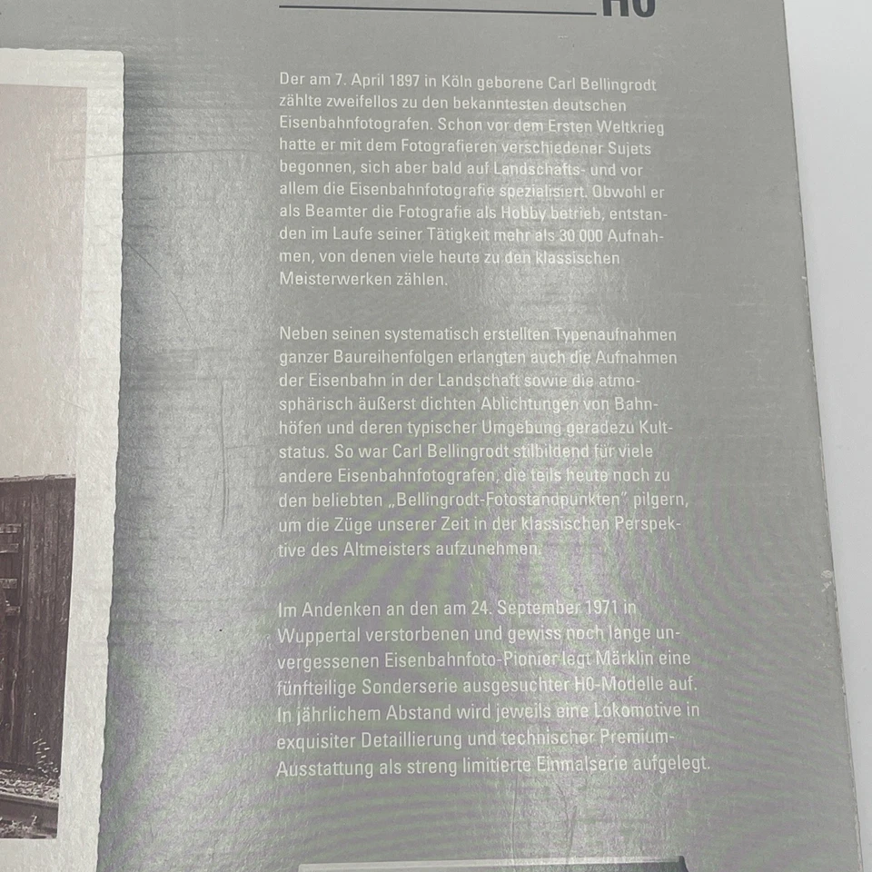 Marklin HO 37452 Carl Bellingrodt Edition 2 Heavy Freight BR 45 004 DB MFX Sound - Image 3 of 4