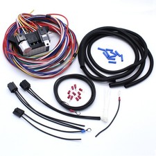 Universal Wire 12 Circuit Wiring Harness Fit Chevy Ford Street Hot Rod Cable Set Universal Wire 12 Circuit Wiring Harness Fit Chevy Ford Street Hot Rod Cable Set