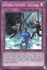 YuGiOh SPIORAL-MISSION - Rettung OP13-DE012 Super Rare Excellent unl.