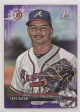 2017 Bowman Draft Purple 4/250 Troy Bacon #BD-93 02v3