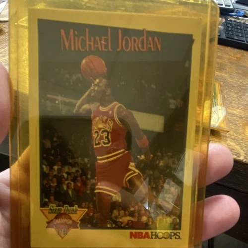NBA Hoops Slam Dunk Champion Michael Jordan IV Chicago Bulls Basketball Card