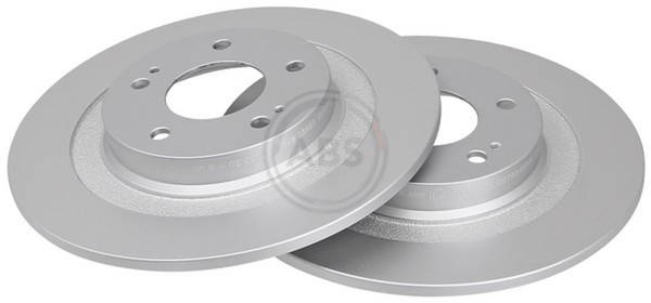 2X A.B.S. Bremsscheibe Beschichtet 18312 FüR Peugeot Mitsubishi CitroËN C4 ASX 3-image