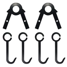 Highwild AR500 Steel Shooting Target Stand Kit - Steel Target Hangers Hanging...