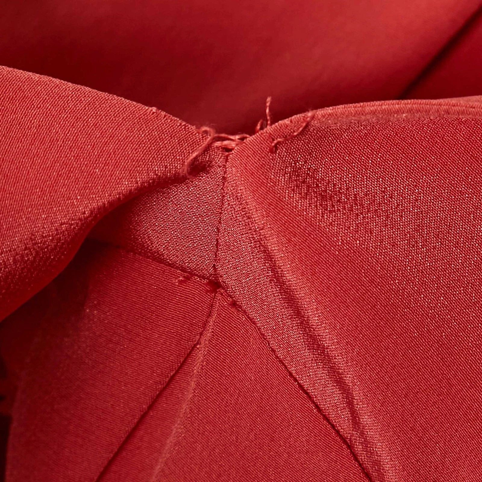 Mini Abito Miu Miu Rosa Seta Dettaglio Drappeggio M