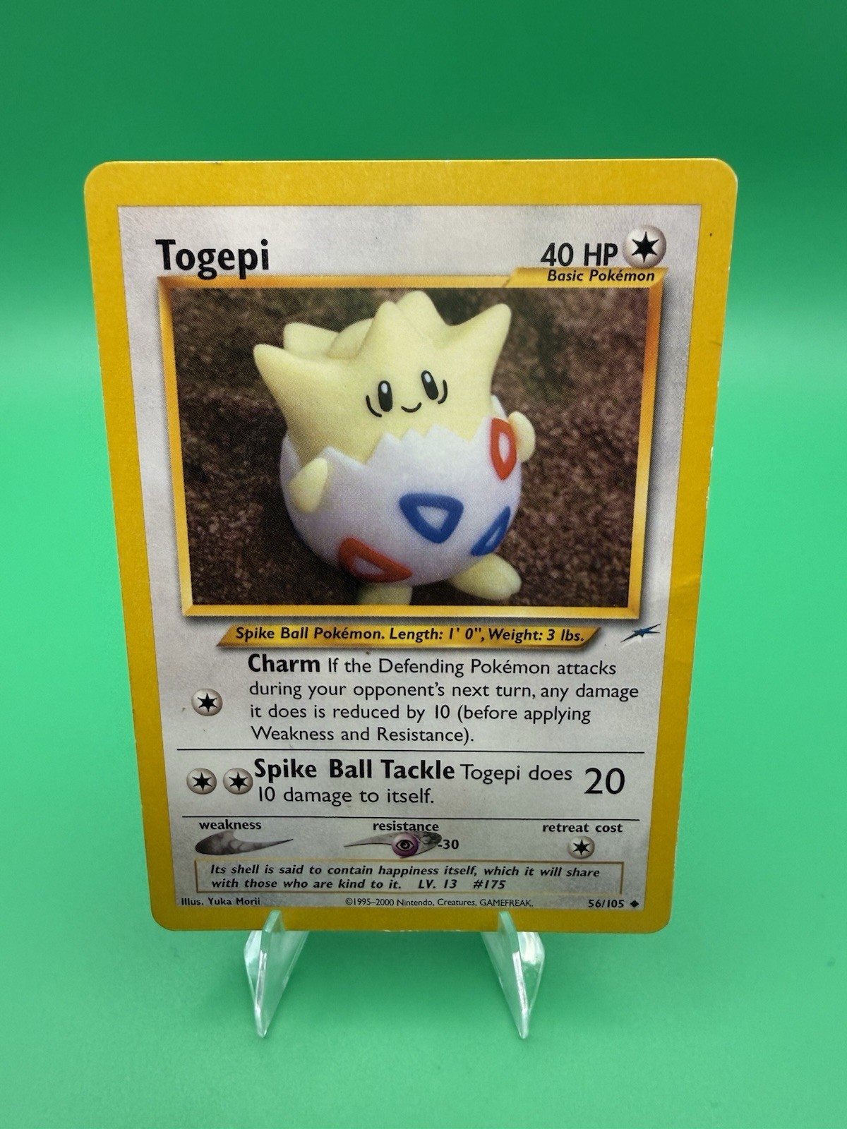 Togepi 56/105 Neo Destiny Regular Yuka Morii